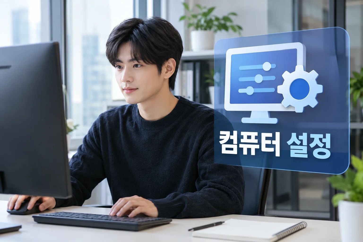 작업 중 갑작스러운 재부팅을 방지하기 위한 윈도우 10 11 업데이트 끄기 설정 방법을 알기 쉽게 정리한 대표 이미지입니다.